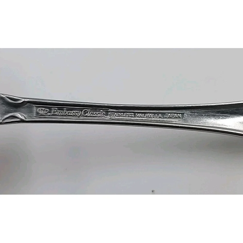 14 pc‎ VALHALLA Embassy Classic Easterling Stainless Flatware Japan